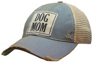 Vintage Life Distressed Trucker Hat: Dog Mom $25.00