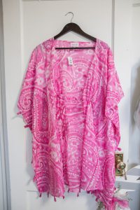 Sabine Cover Up: Pink Paisley