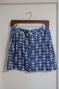 Serena Skort: Anchor Navy