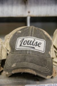 Vintage Life Distressed Trucker Hat: Louise